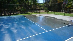 Tennis Court Pressure Clean Spotless Brisbane